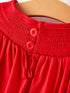 girls-bow-smocking-embroidered-red-dress Rylee Faith Designs - Sophia's Style-6